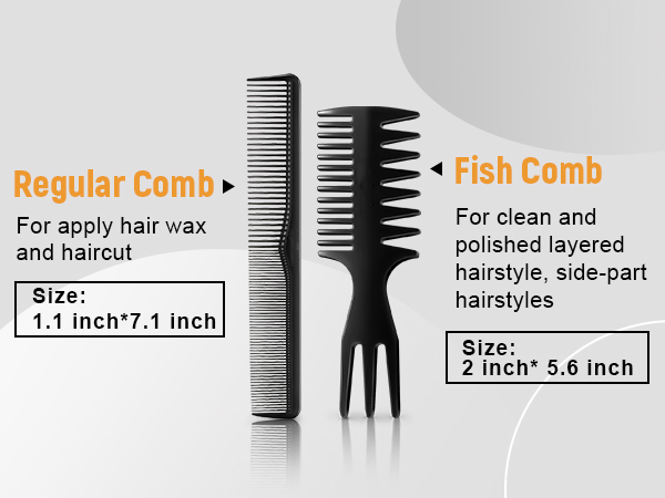 Regular Comb &amp; Fish Comb