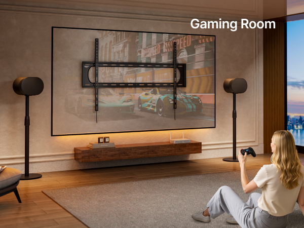low profile tv wall mount