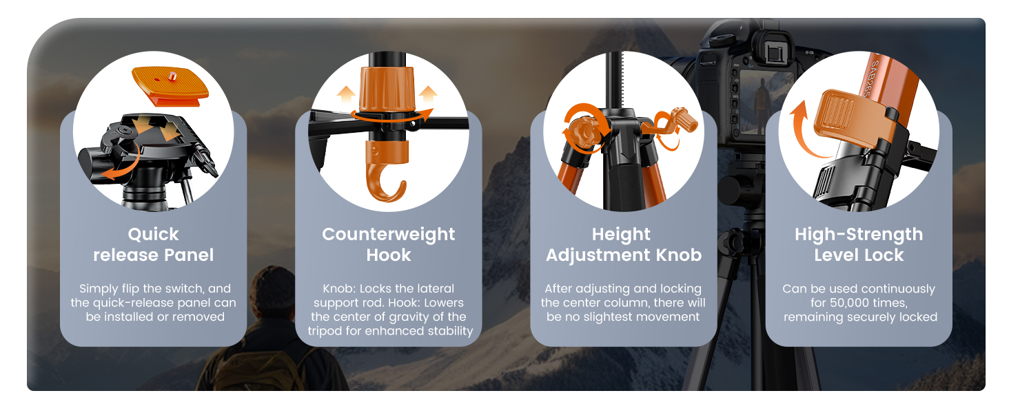 Flexible tripod