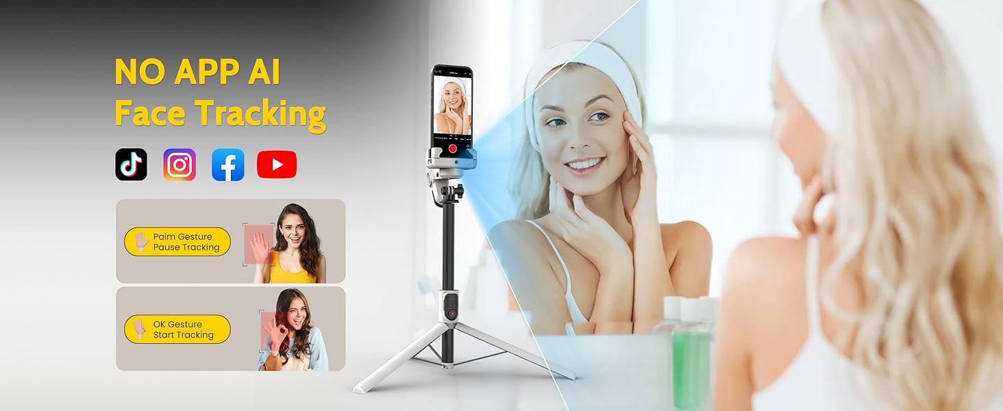 AI Face Tracking without APP