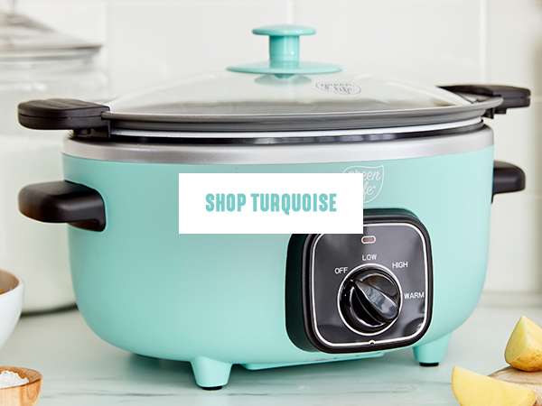 GreenLife, Ceramic Nonstick, PFAS-Free, Non-Toxic, Slow Cooker, Electrics