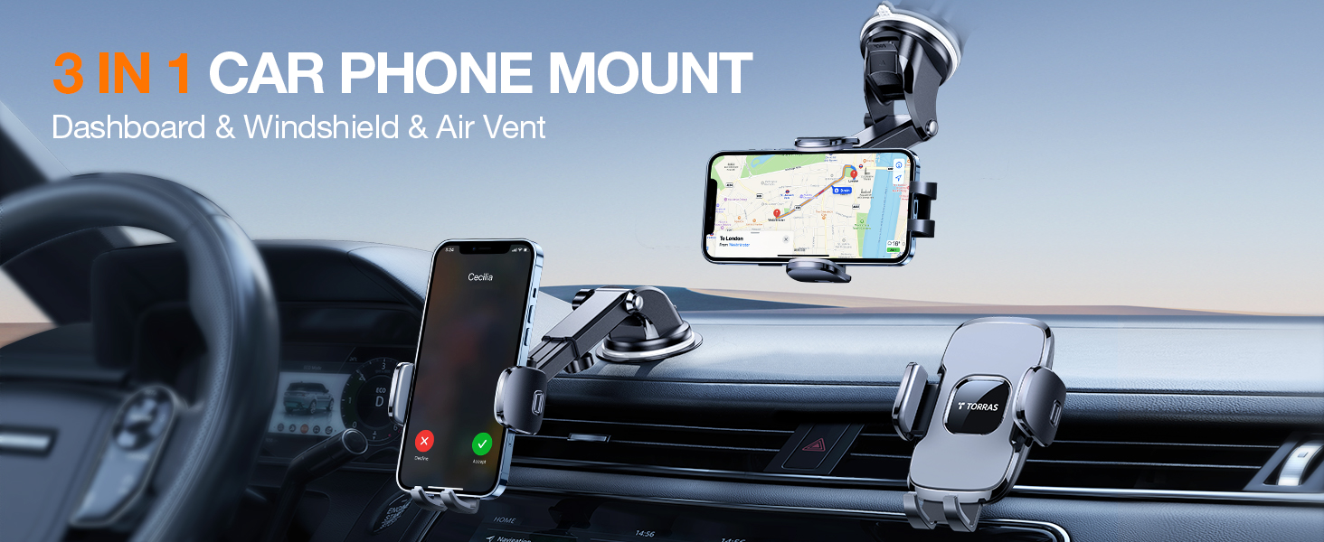 cell phone car mount XHR