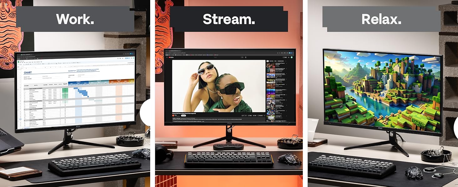 Work. Stream. Relax.