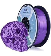 ZIRO Silk PLA Filament 1.75mm,3D Printer Filament PLA Silky Series 1.75mm 1KG(2.2lbs),Purple