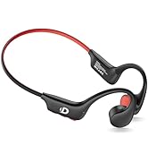 DEMICEA Open Ear Sport Headphones, Wireless Bone Conduction Earphones, Built-in 32GB MP3,with Mic...