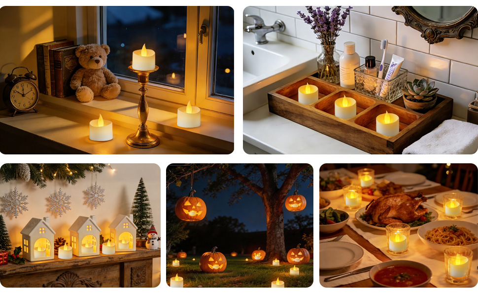 tea lights candles