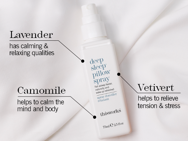 made with lavender, camomile, and vertivert