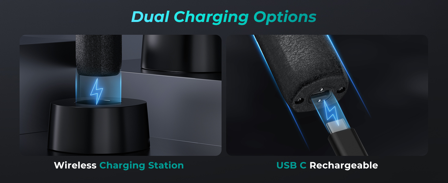 Dual Charging Options