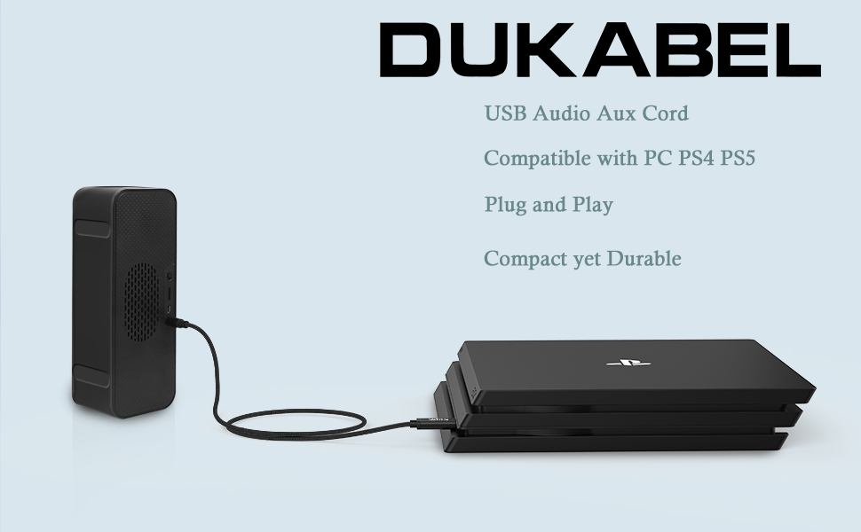 USB to 3.5mm Aux Cable