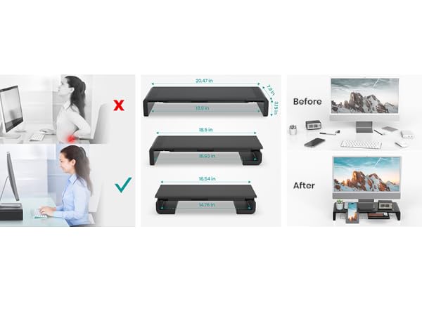 adjustable computer monitor stand