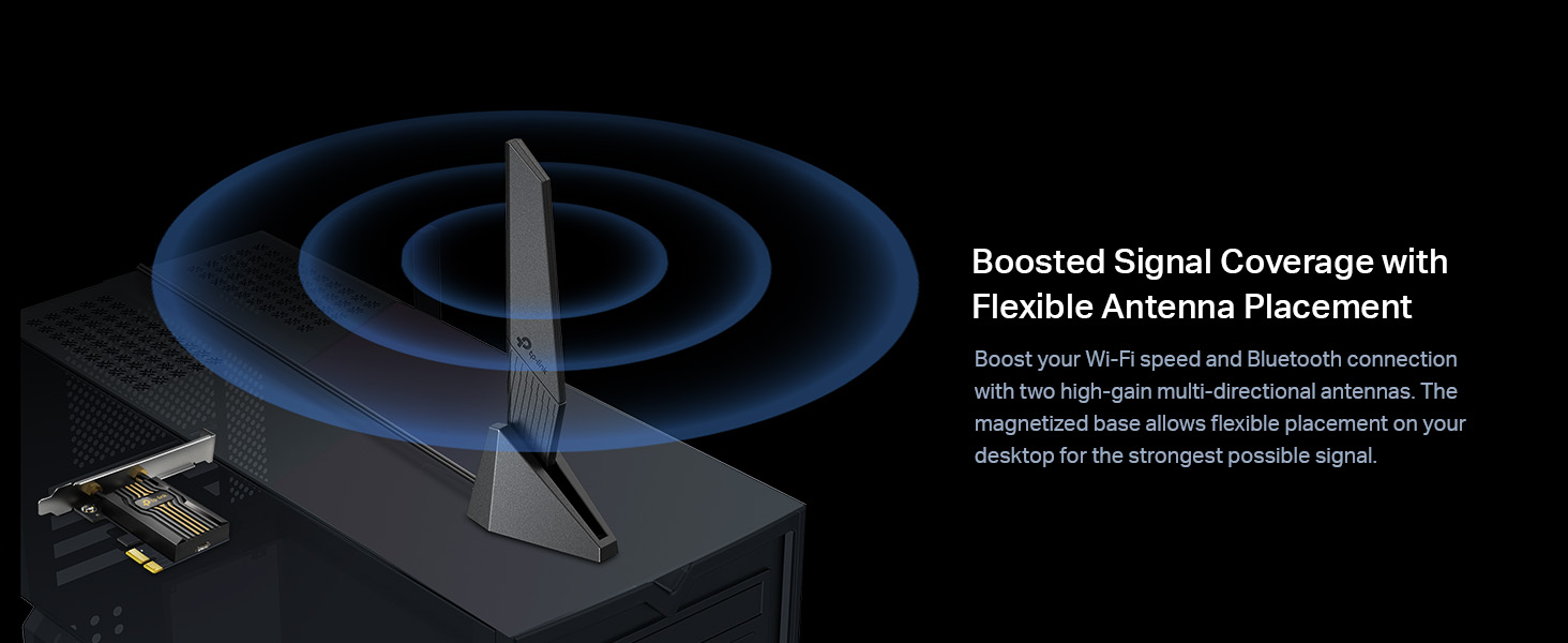 Boosted Signal Coverage with Flexible Antenna Placement