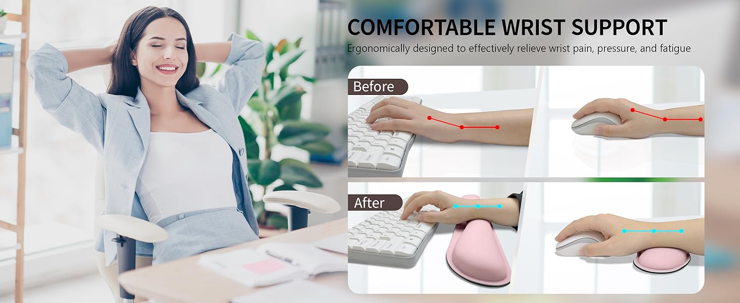 keyboard and mouse pad