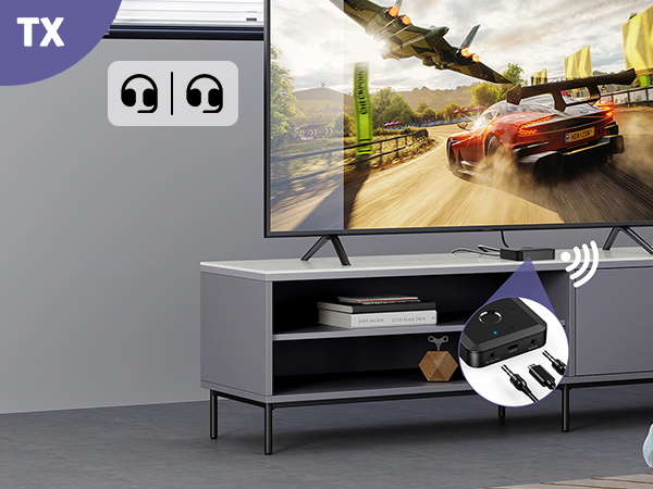 Bluetooth transmitter for home stereo