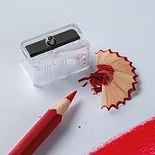 Colored pencil after sharpening