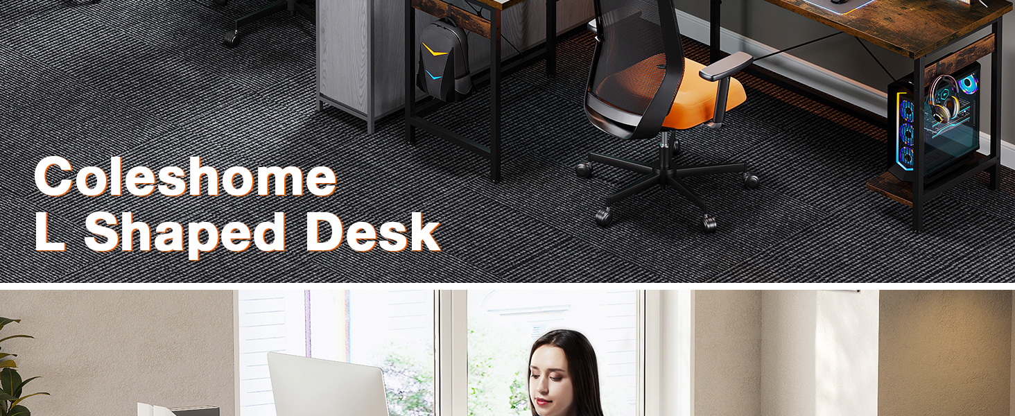 l shaped desk