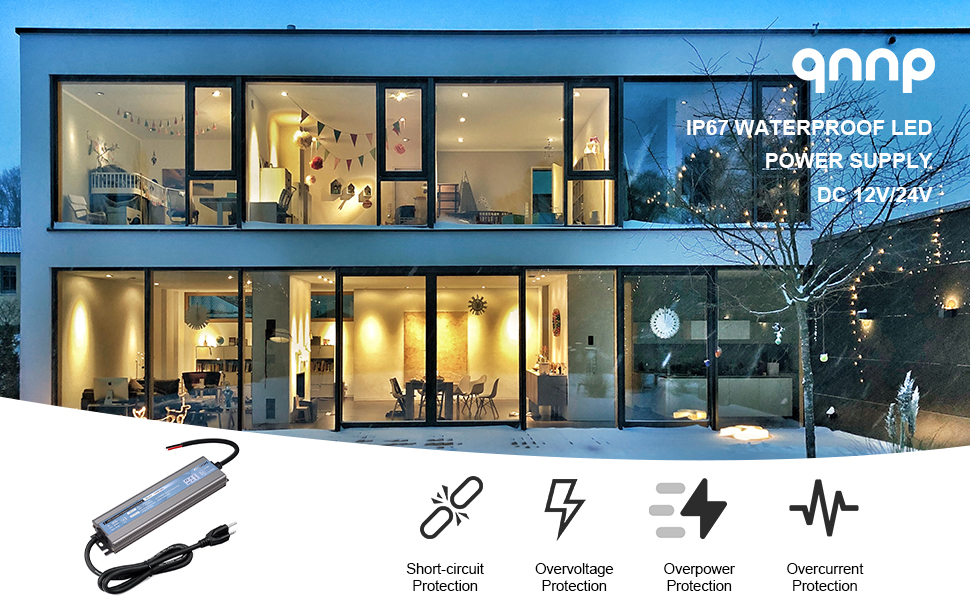 low voltage transformer waterproof ip67 power supply transformer adapter