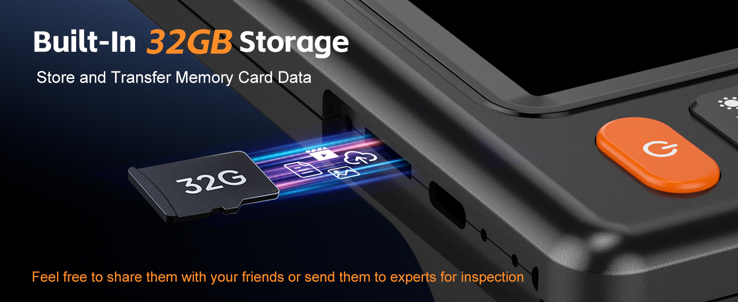 endoscope camera with light