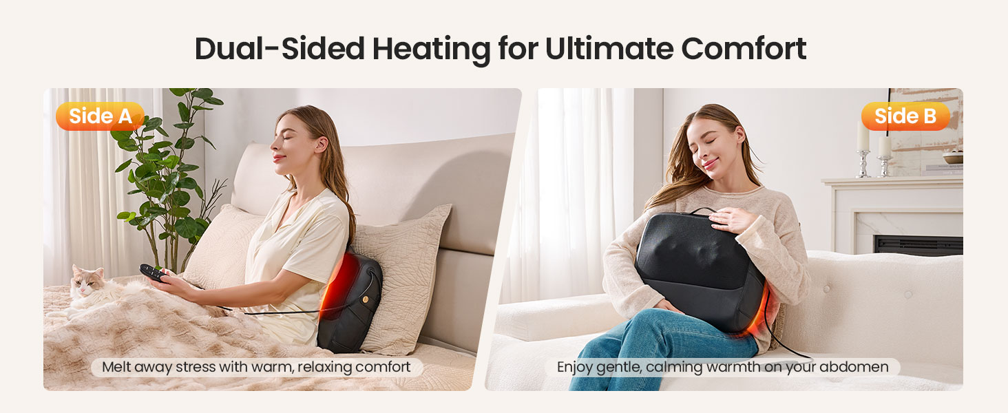 back massager with heat