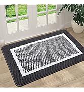 Colorxy Indoor Door Mat, Non-Slip Absorbent Resist Dirt Entrance Rug, Durable Low-Profile Inside ...