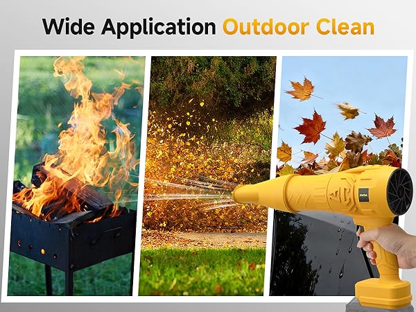 Cordless Leaf Blower Compatible With Dewalt 20v Max Battery