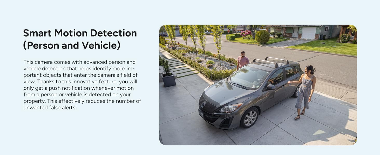 E842CA Smart Motion Detection