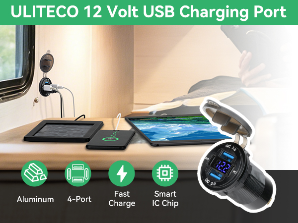 12V USB Outlet