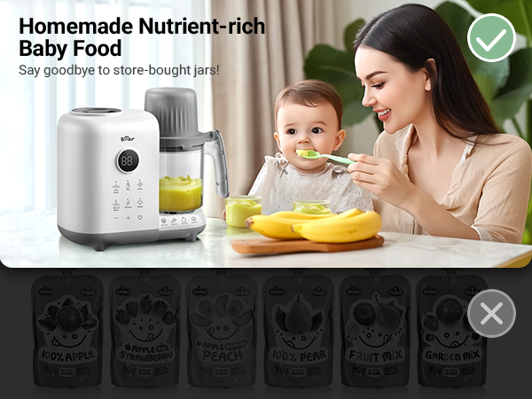baby food maker steamer and blender