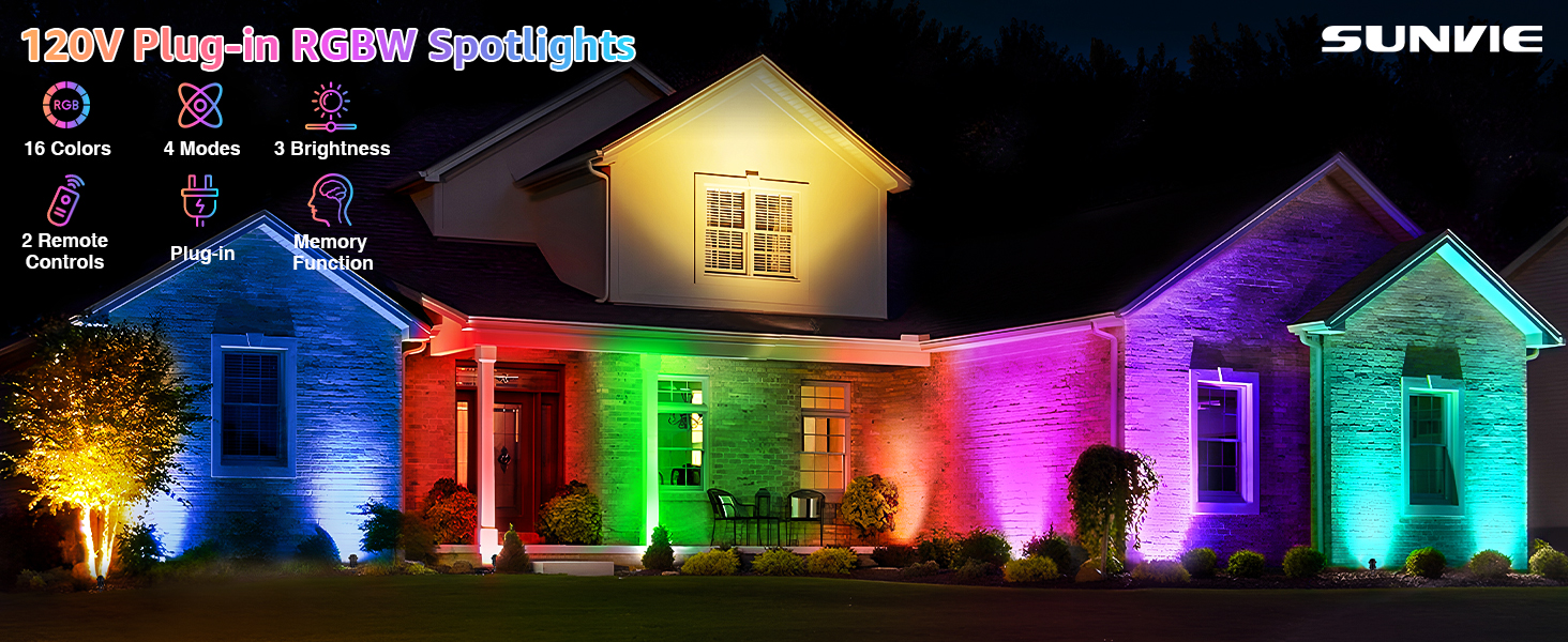 RGB landscape spotlight