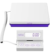 Rollo Shipping Scale For Packages - Digital Shipping Postal Scale (110 Lb Max) - Hold and Tare Fu...