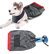 Jeanoko Oxford Cloth Anti-Scratch Indoor Pet Injuries Protection Bag Paralyzed Dog Drag Pouch wit...