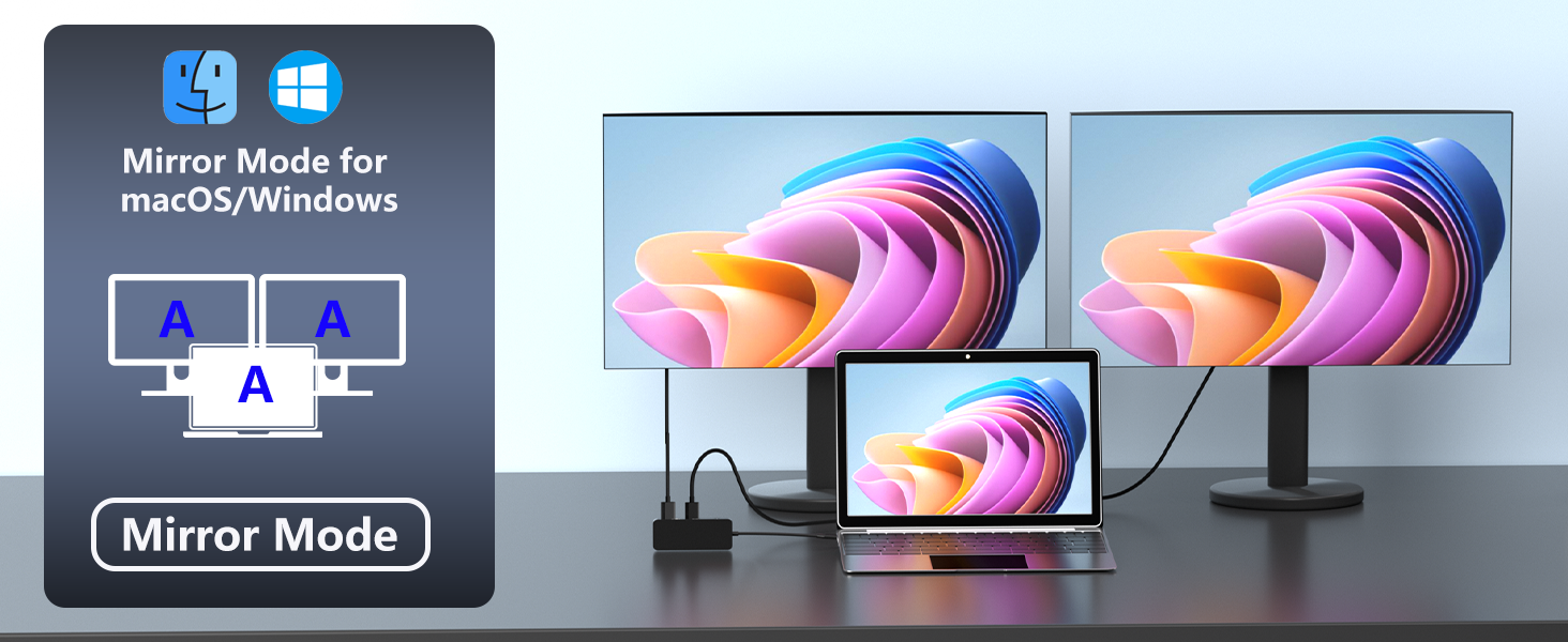 usb c docking station dual monitor