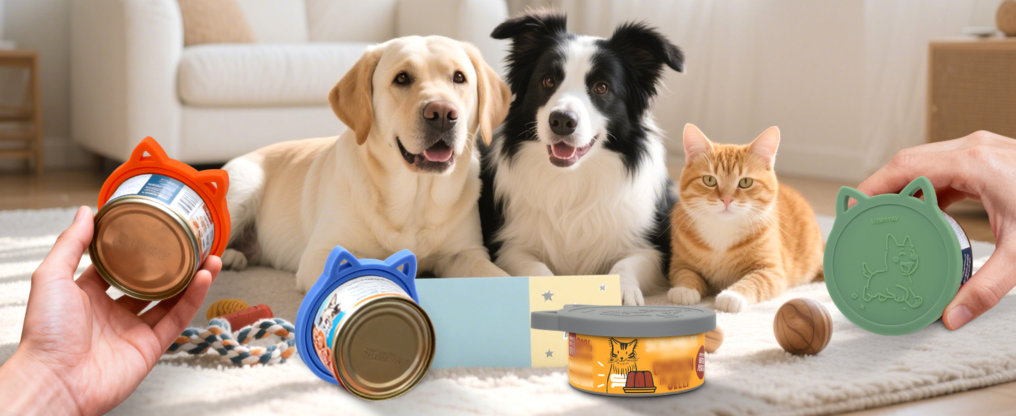 small cat food can lids