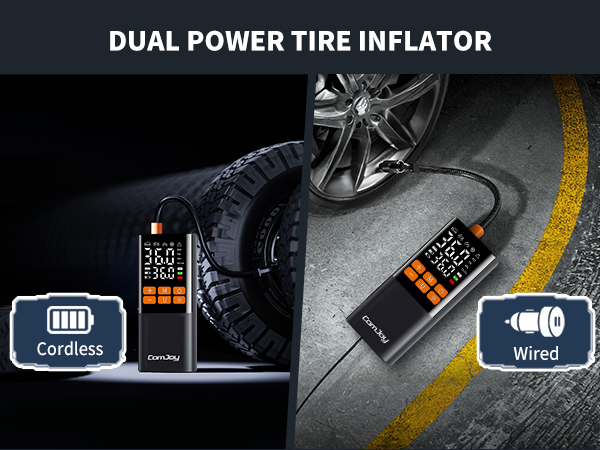 car tire air pump portable