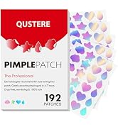 QUSTERE Pimple Patches for Face, Hydrocolloid Acne Patches, Cute Zit Covers, Colorful Spot Sticke...