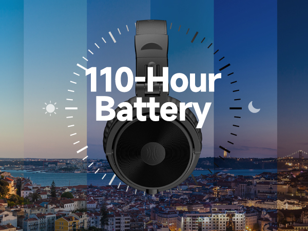 oneodio pro c bluetooth over ear headphones 110 hrs long playtime