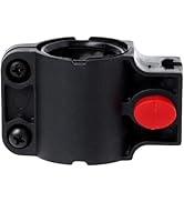 Black Universal Bike U-Lock Mount, Adjustable Frame Bracket, Mount for Road and Mountain Bikes