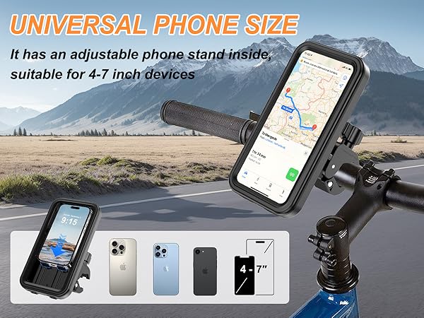 handlebar phone mount