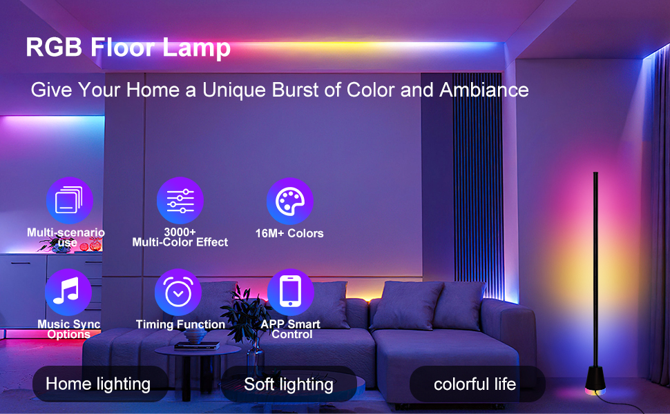 Corner Floor Lamp