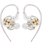 Piluyaa Wired Gaming Headphones IEM Earphones with 1DD,QKZ ENZO in Ear Monitor, HiFi Earbuds, Bas...