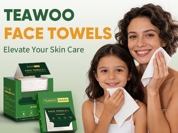 TEAWOO FACE TOWELS