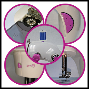 sew mighty mighty mini sewing mending machine for travel light tailoring and repair children kids