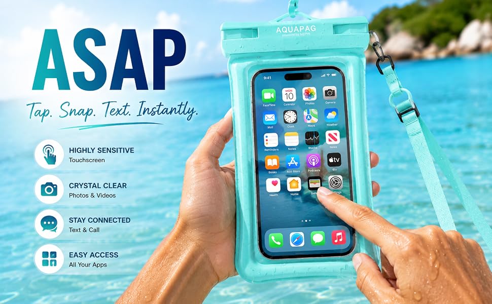 waterproof phone pouch