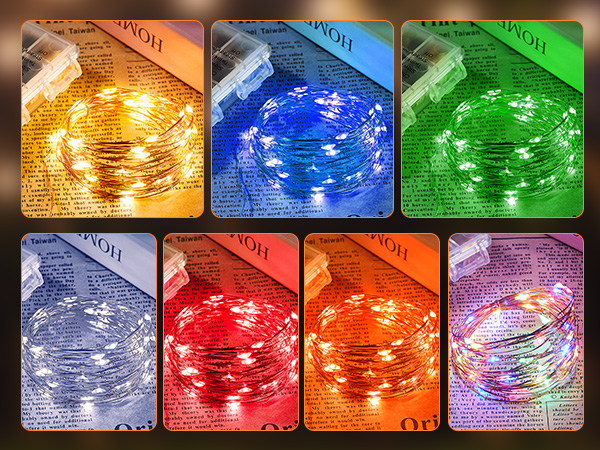 Easy to Install Fairy Lights Safe Indoor String Lights Durable Outdoor Fairy Lights Long-Lasting 