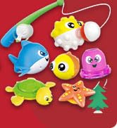 BU6 Christmas bath toy