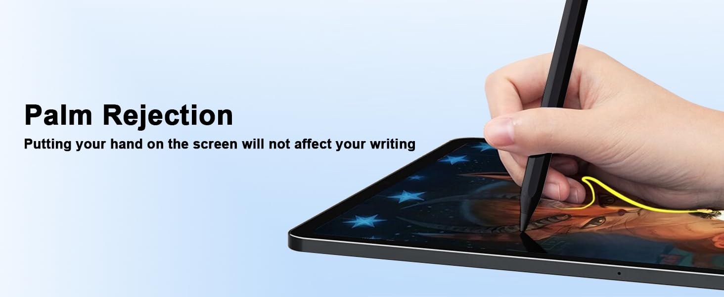 ipad pencil with palm rejection