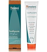 Himalaya Botanique Neem &amp; Pomegranate Toothpaste, Original Formula for Brighter Teeth and Fresh B...