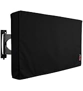 iBirdie Outdoor TV Cover 52 to 55 inch Weatherproof, Cover Size 52''L x 31''H, Waterproof for Out...