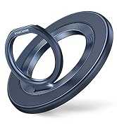 SYNCWIRE Magnetic Phone Ring Holder for MagSafe, 360° Rotation Cell Phone Grip Stand Finger Ring ...