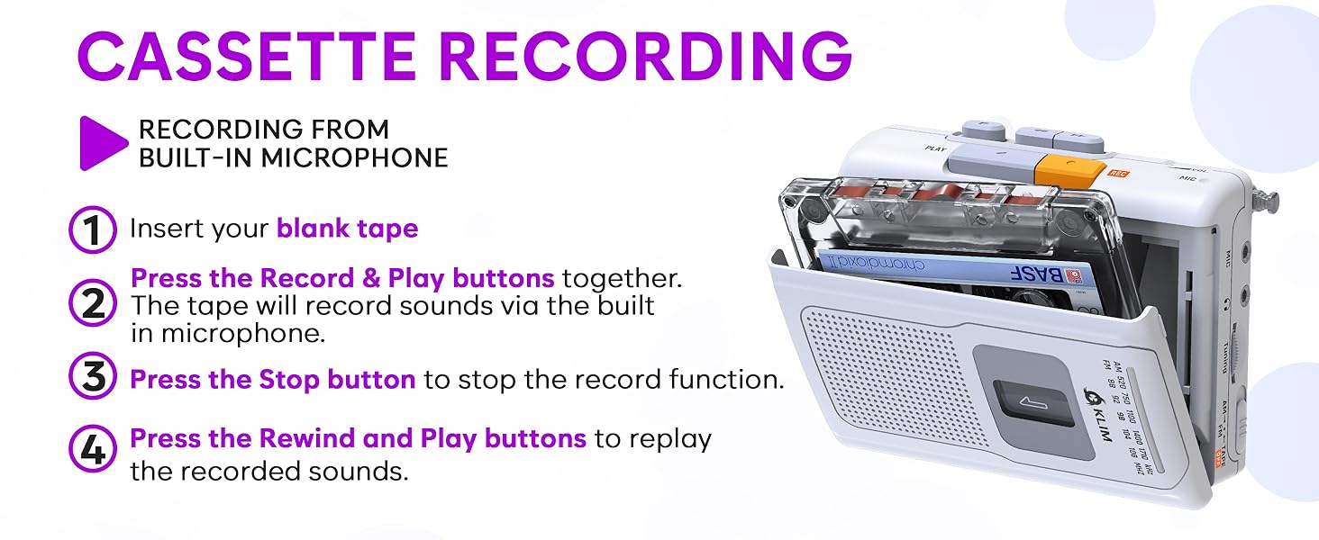 audio bluetooth casate casette cassette cd con converter deck digital esposo mi micro mp3 player