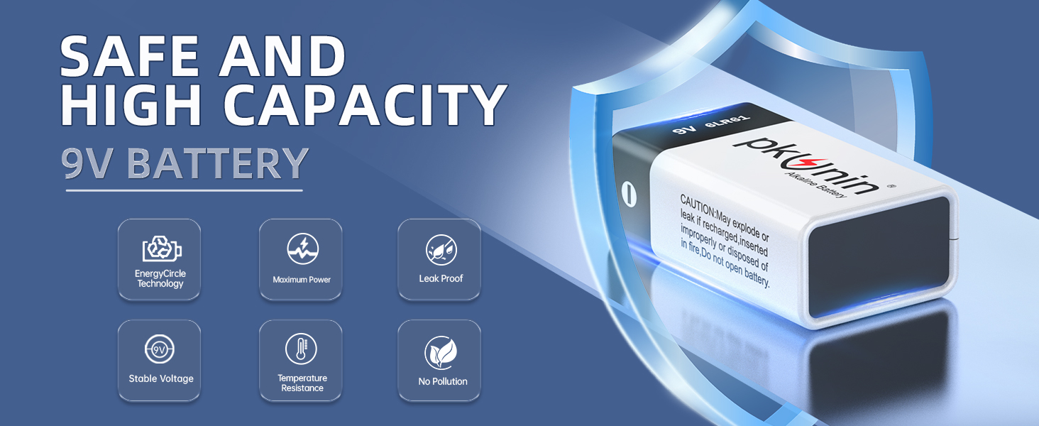 Alkaline 9 Volt Battery